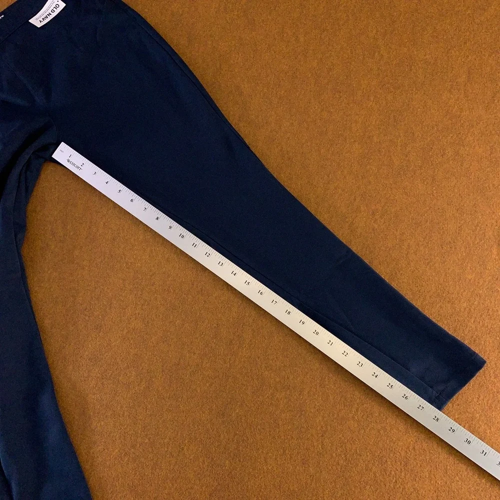 Old Navy Girls Size 16 Ink Blue School Uniform Ponte-Knit Jeggings NWT